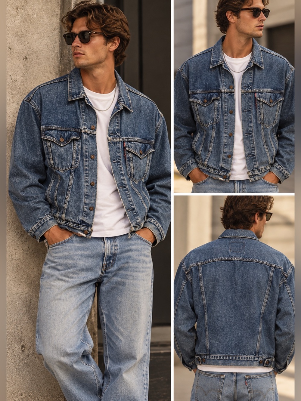 Men’s Levi’s vintage 90s trucker jacket size xl